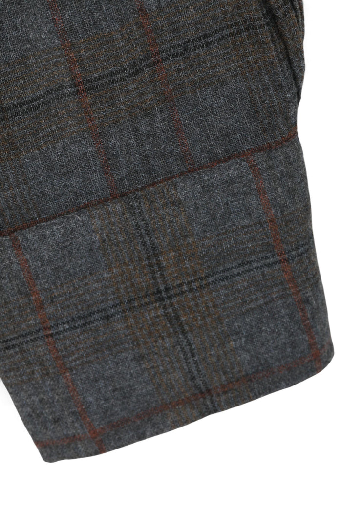 OUR LEGACY BAZAAR Check Breeze Weave Above Long Sleeve Shirt