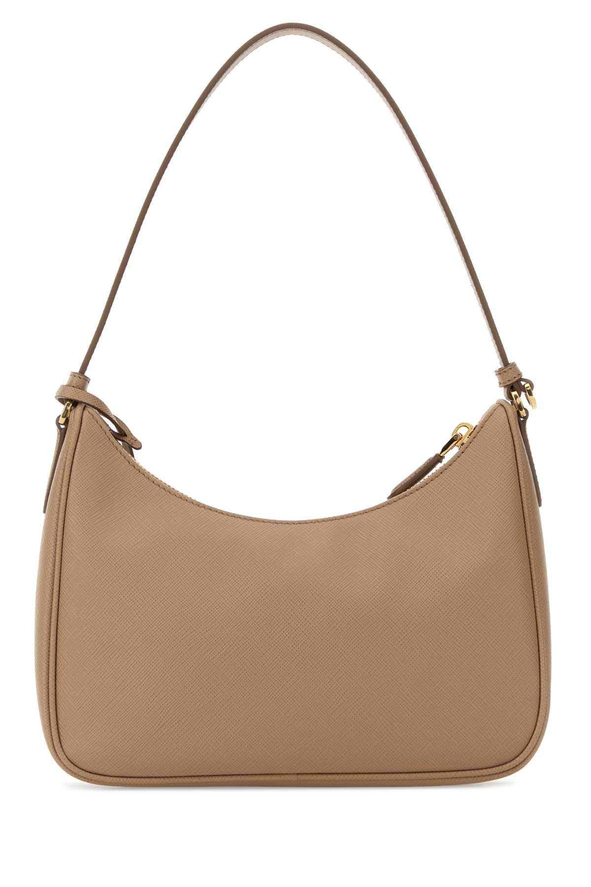 PRADA Black Nylon Shoulder Bag