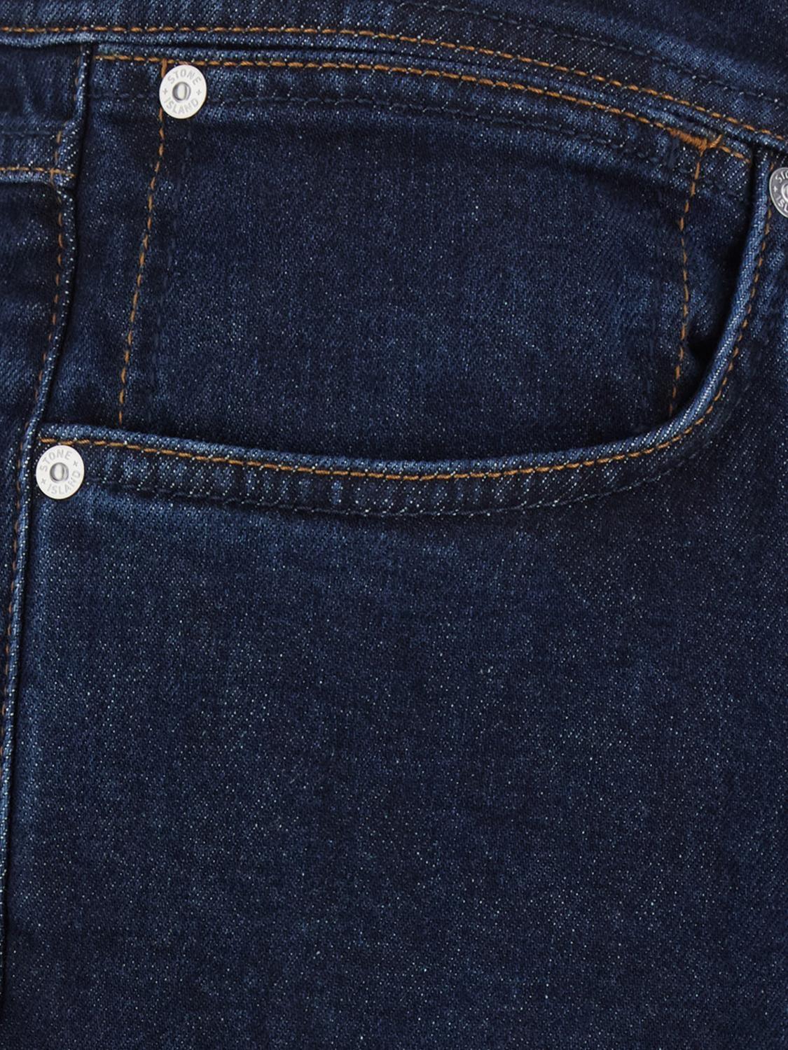 STONE ISLAND Dark Wash Denim Jeans Men's Pants