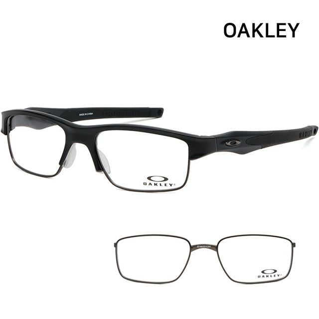 OAKLEY Switch Eyeglass Frame Dual Lens Sports Clip OX3128 0153