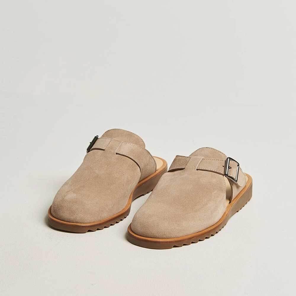 PARABOOT Athens Suede Gres Men's Slippers