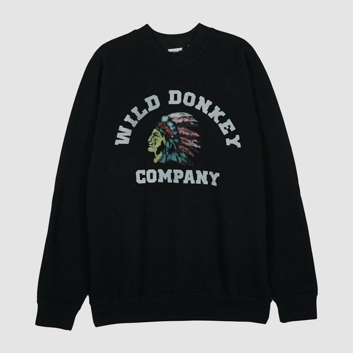 Wild Donkey Graphic Unisex Sweatshirt WD Chief