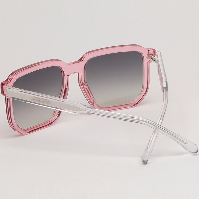 Isabel Marant Transparent Pink Square Acetate Sunglasses IM0165S 35J9O