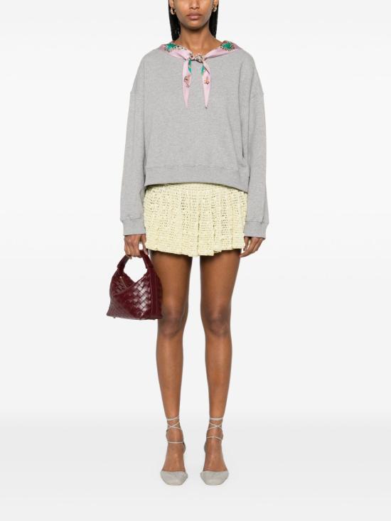 Etro Gray Long Sleeve Sweatshirt Women’s
