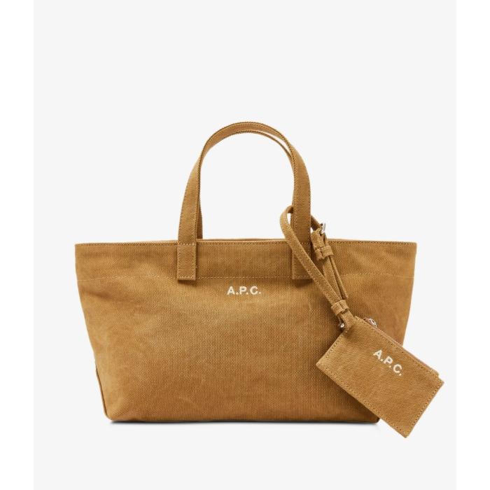 A.P.C. Le Drummer Small Tote Bag Cotton Beige