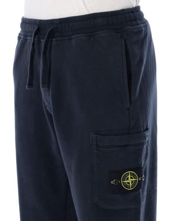 STONE ISLAND Training Jogger Sweatpants for Men 801564451 A0020 NAVY BLUE DOM