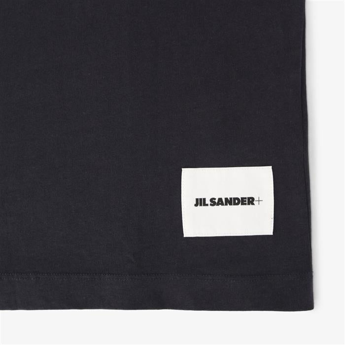 JIL SANDER Logo Patch Long Sleeve T-Shirt for Women J40GC0002 J45048 402