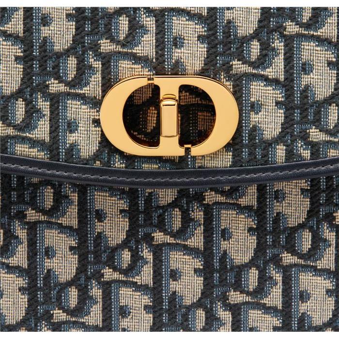 DIOR 30 Montaigne Avenue Oblique Flap Clutch Bag S2191UTZQ