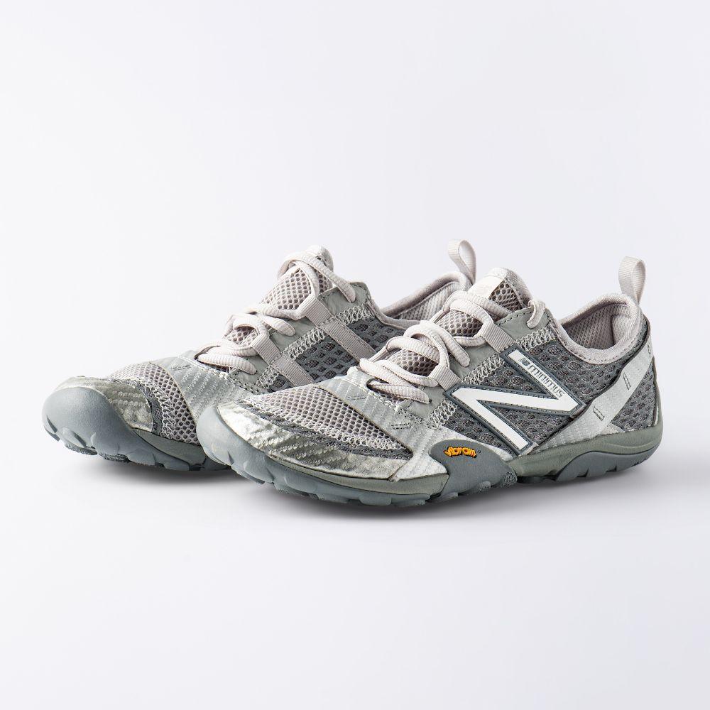 New Balance Slate Gray Silver Metallic Minimus Low-Top Sneakers