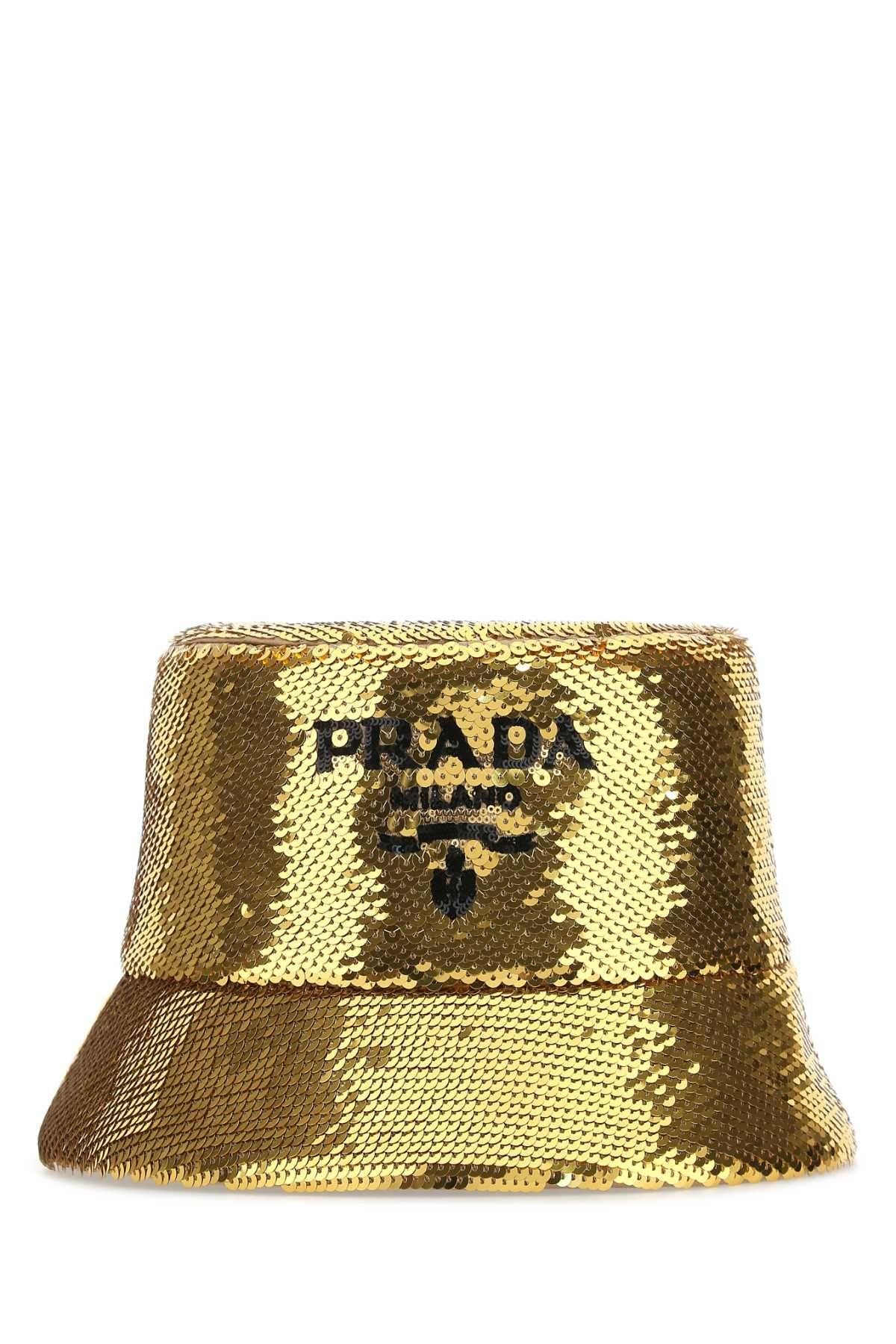 PRADA Nylon Bucket Hat Black Women’s Accessory