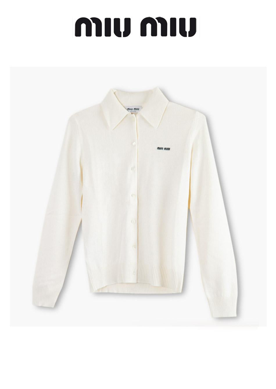 Miu Miu Cashmere Knit Cardigan