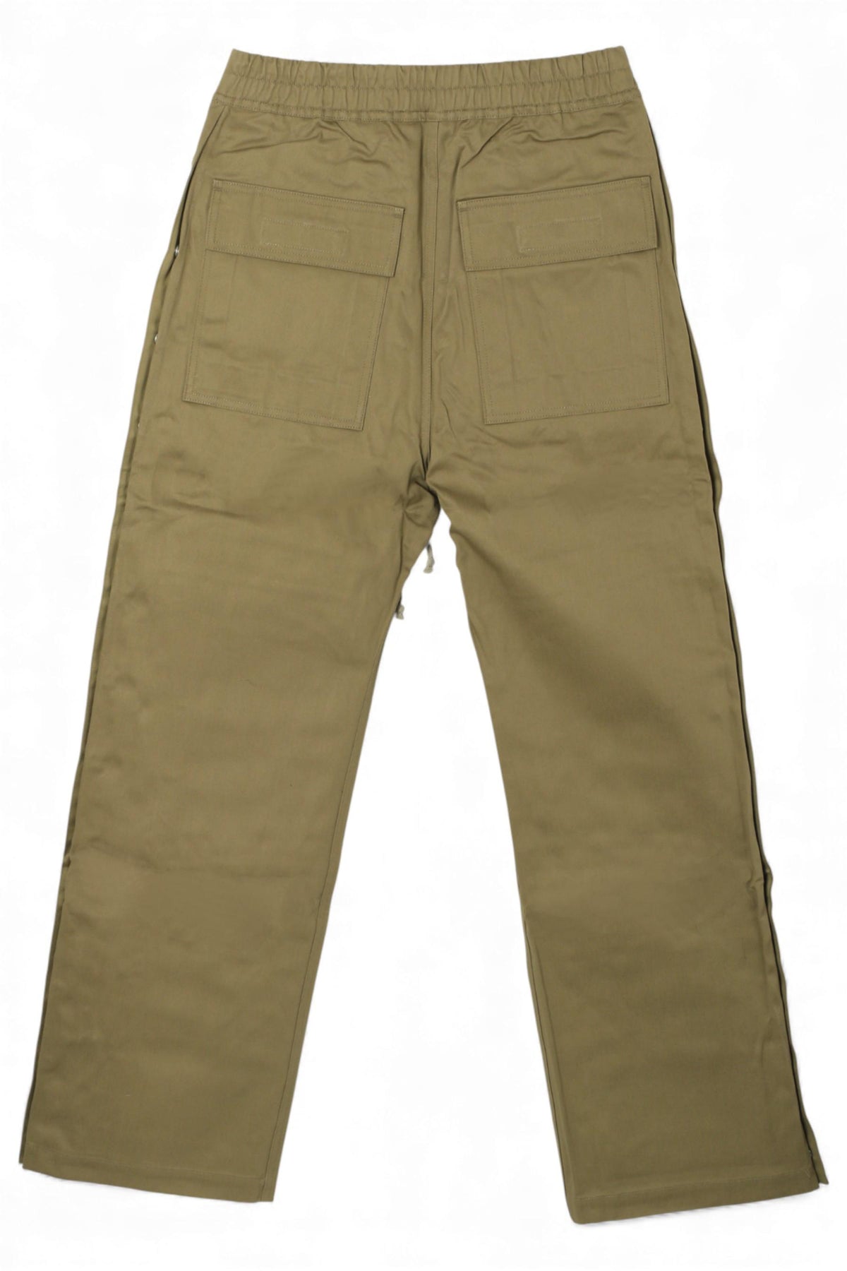 Rick Owens Men's Cotton Twill Jogger Pants Pale Green DU02C5393TW25