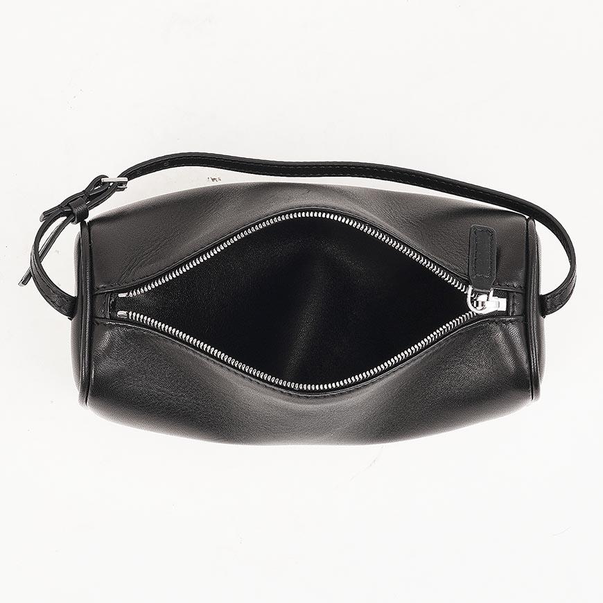 The Row 90s Leather Tote Bag Black Women’s Tote