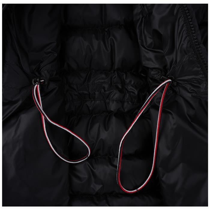 Moncler OAHU Hooded Short Down Parka Jacket Black Men's