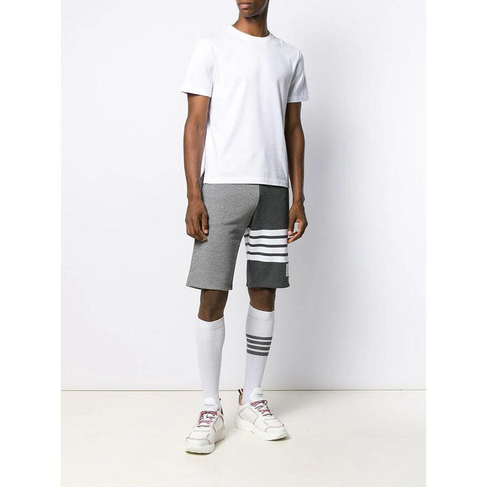 THOM BROWNE Fun Mix 4-Bar Men’s Shorts Navy Cotton