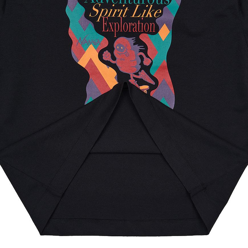 NANGA Men’s Hybrid T-Shirt N2500 1M102 C BLK