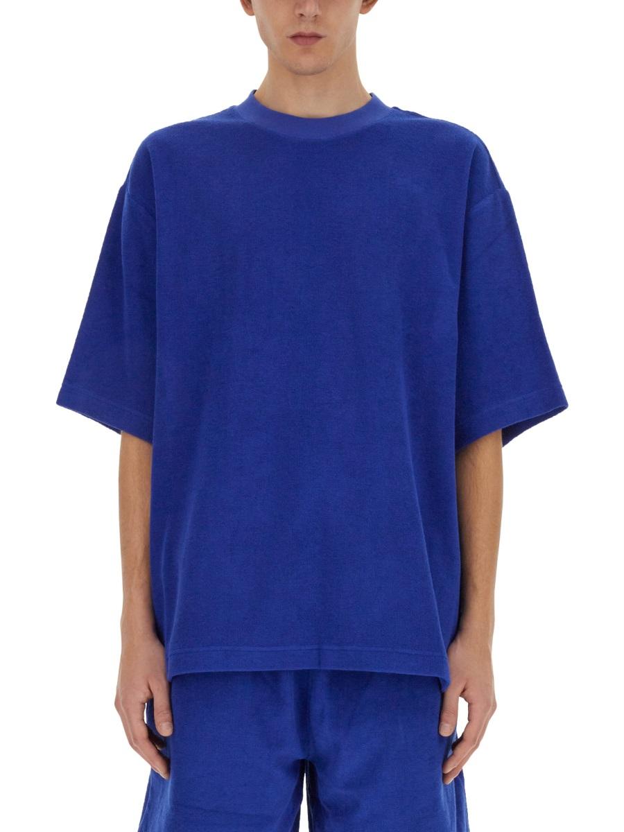 BURBERRY Short Sleeve Cotton T-Shirt Men’s Black