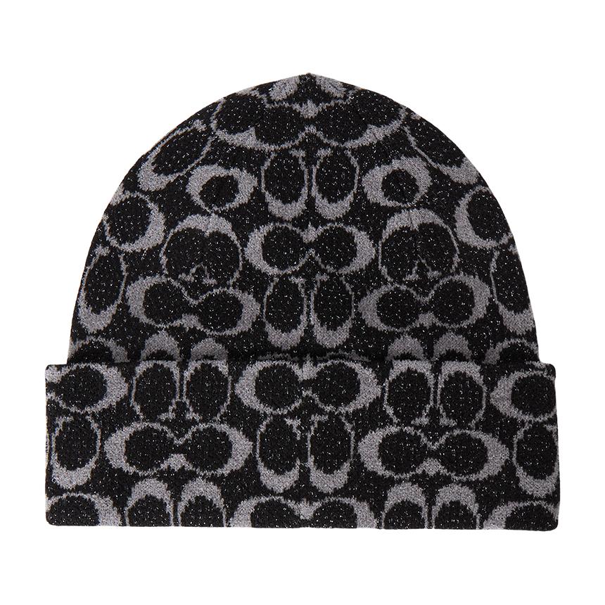 Coach Women’s Knit Gloves & Beanie Set COWC554585 001