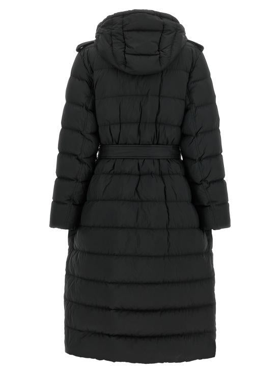 BURBERRY Black Down Puffer Jacket for Men