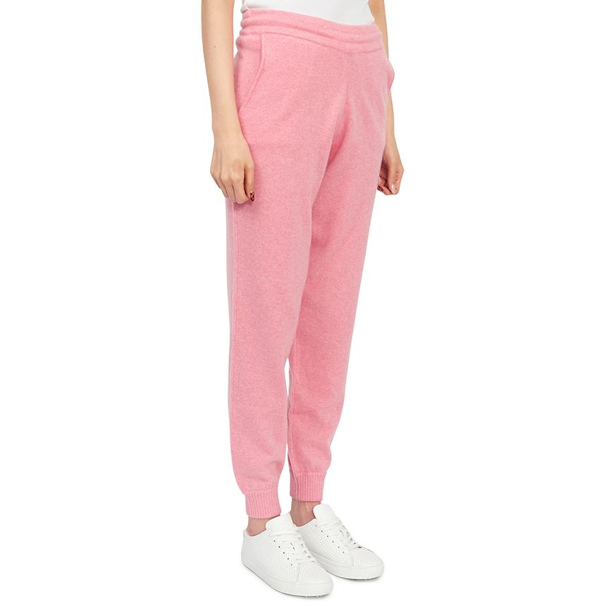 SPORTY&RICH Women’s Pink Sweatpants Classic Pants