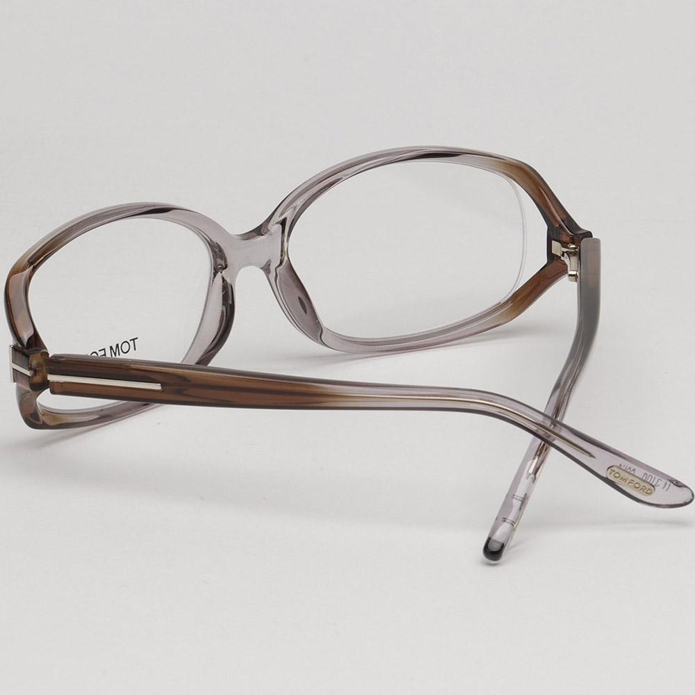 TOM FORD Unisex Clear Acetate Fashion Eyeglass Frames TF5186 080