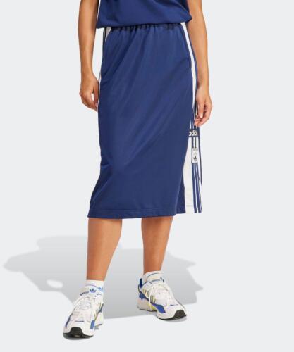 Adidas Adibreak Midi Skirt Women’s Black Poly Track Style IP0720 DOM