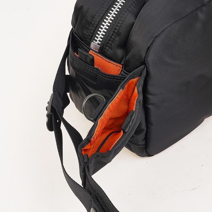 PORTER Unisex TANKER Hip Bag Waist Pack Black Nylon