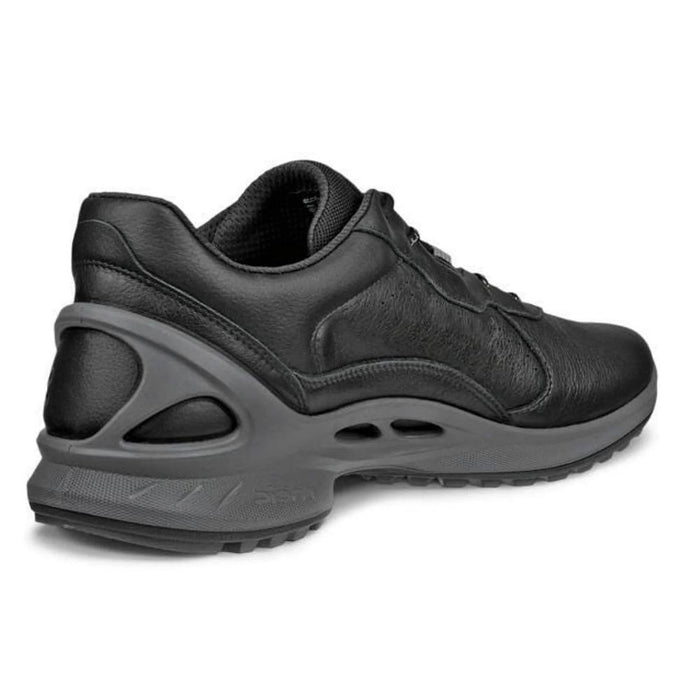ecco Black Leather Biom Energy Low-Top Sneakers for Men