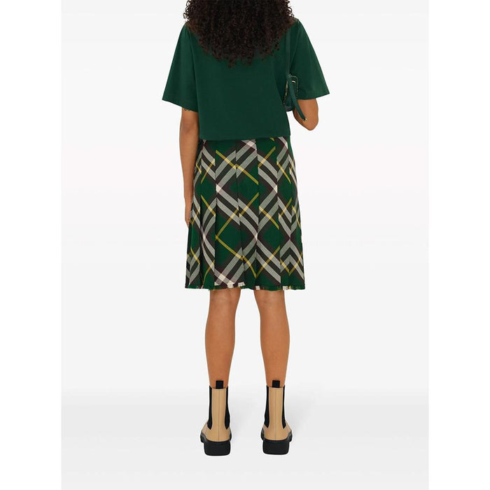 BURBERRY Logo Patch Short Sleeve T-Shirt for Women