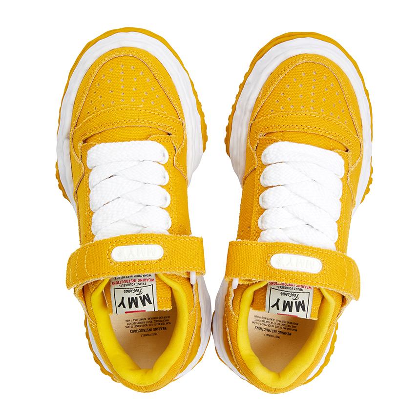 Maison Mihara Yasuhiro KISS Original Sole Unisex Low-Top Sneaker A15FW740 YELLOW
