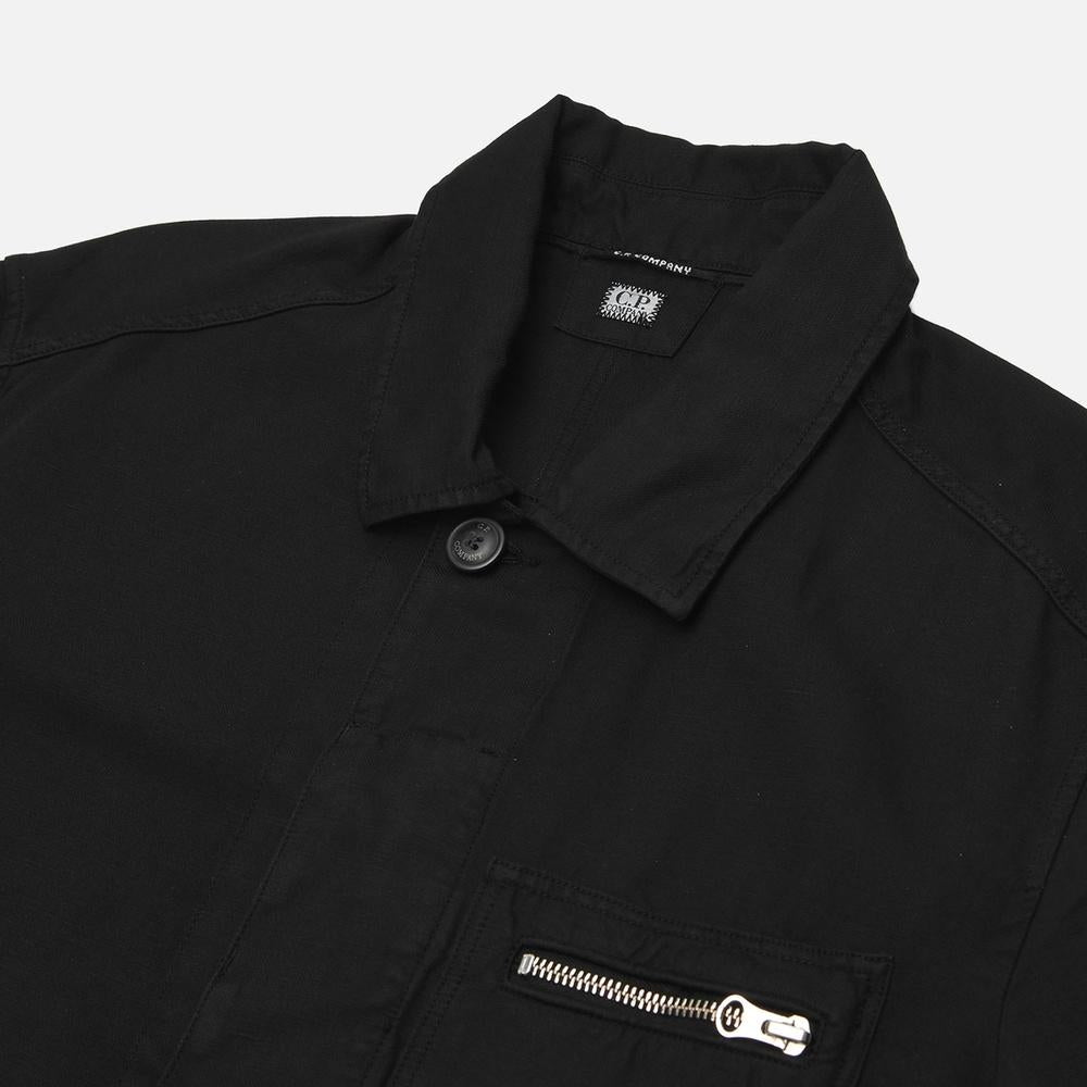 CP Company Men's Cotton Linen Shirt Jacket