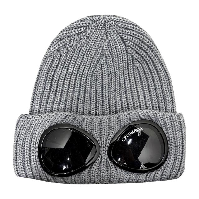 CP Company Goggle Extra Fine Wool Beanie Hat for Men 19CMAC742A 005509A 937