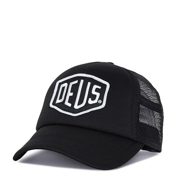 Deus Ex Machina Black White Baylands Trucker Baseball Cap D261 MHA 190