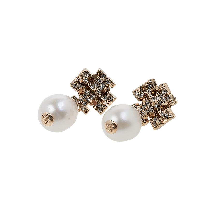 Tory Burch Kira Pearl Drop Earrings