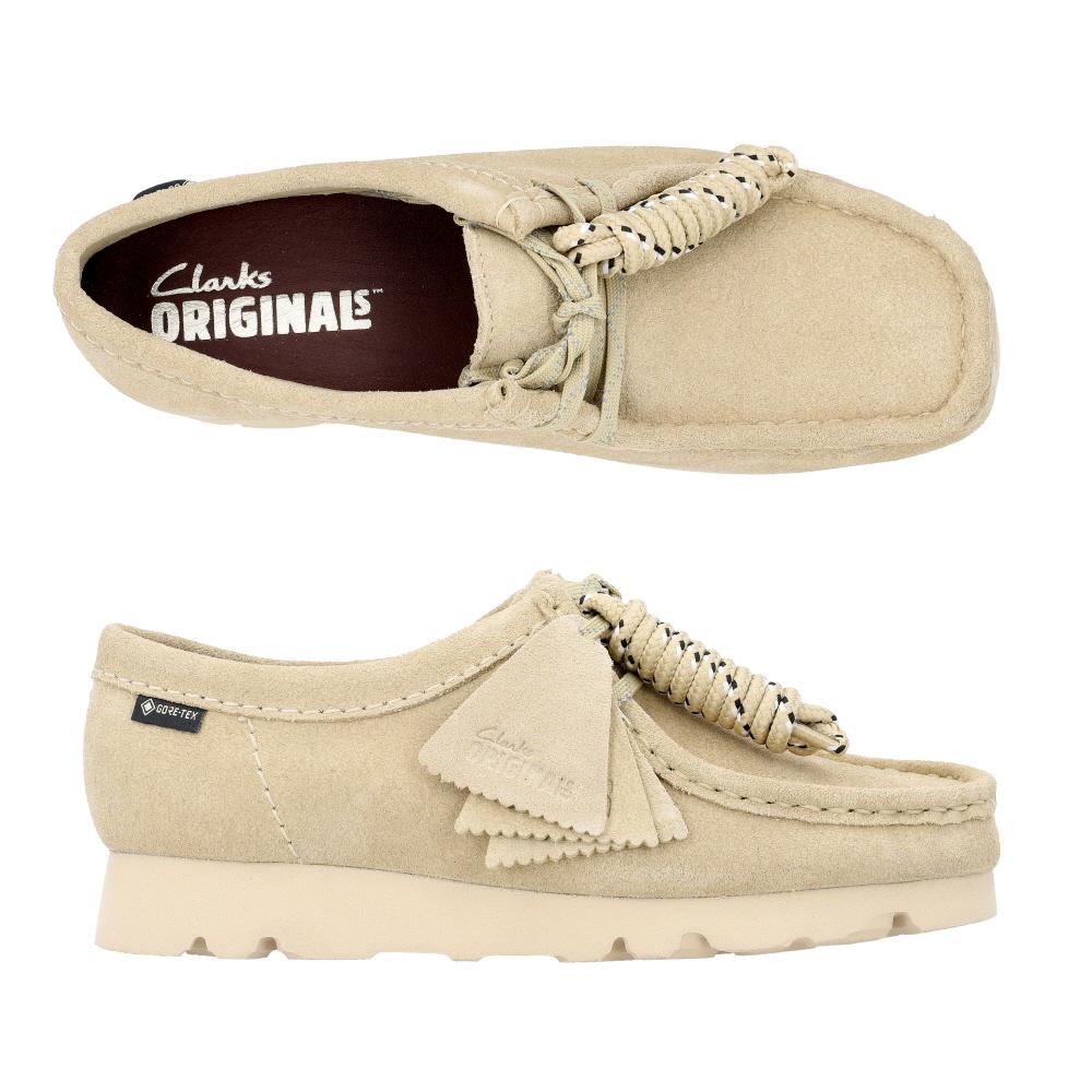 Clarks Maple Suede Wallabee GTX Women’s Loafers 26179259