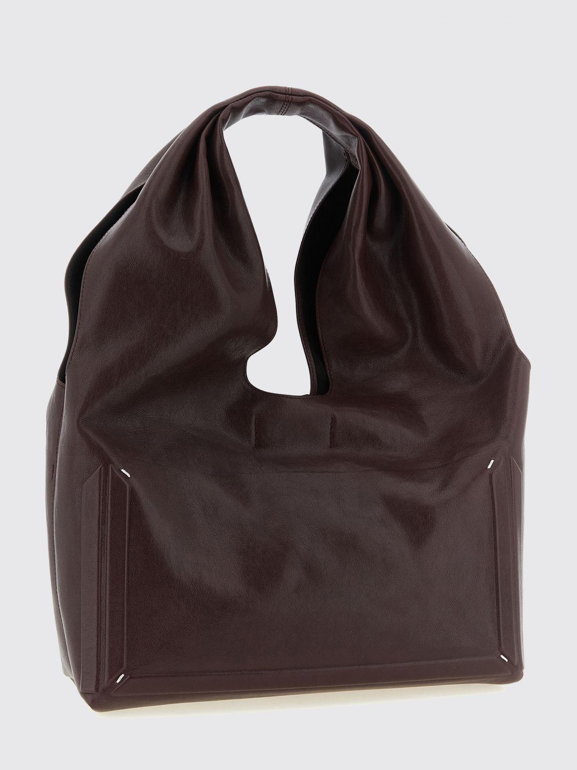 Maison Margiela Brown Leather Shoulder Bag