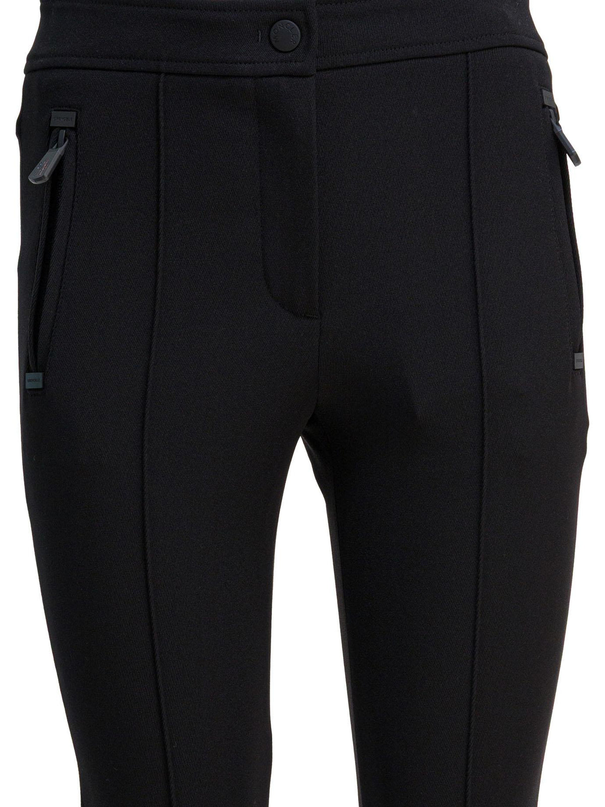 Moncler Black Wool Classic Trousers