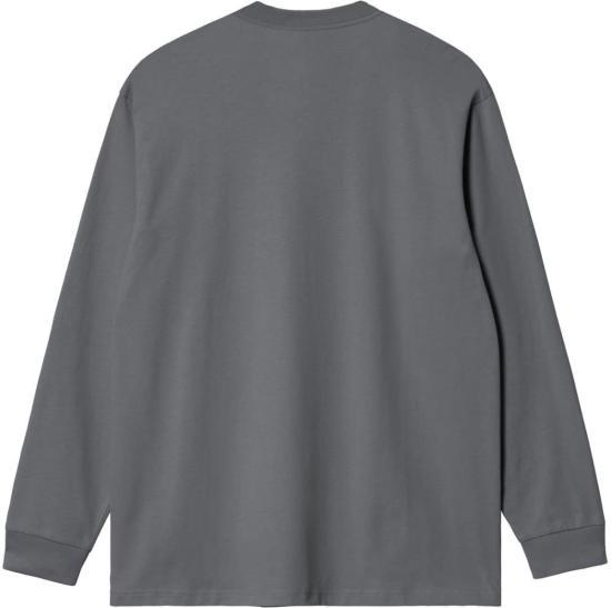 CARHARTT WIP Long-Sleeve Chase T-Shirt Styx Gold Men’s Sweatshirt