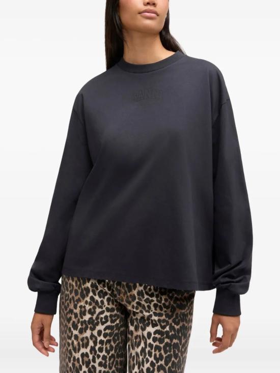 GANNI Phantom Long Sleeve Sweatshirt A1050068252