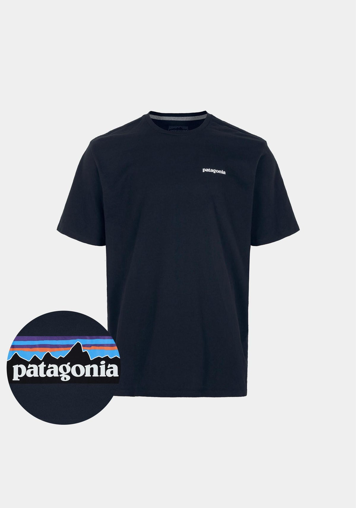 patagonia New Navy P-6 Logo Responsibili-Tee T-Shirt for Men