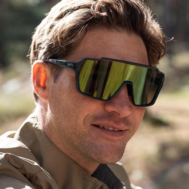 SMITH Shift MAG Sports Sunglasses Mirror Cycling Goggles w/ Extra Lenses