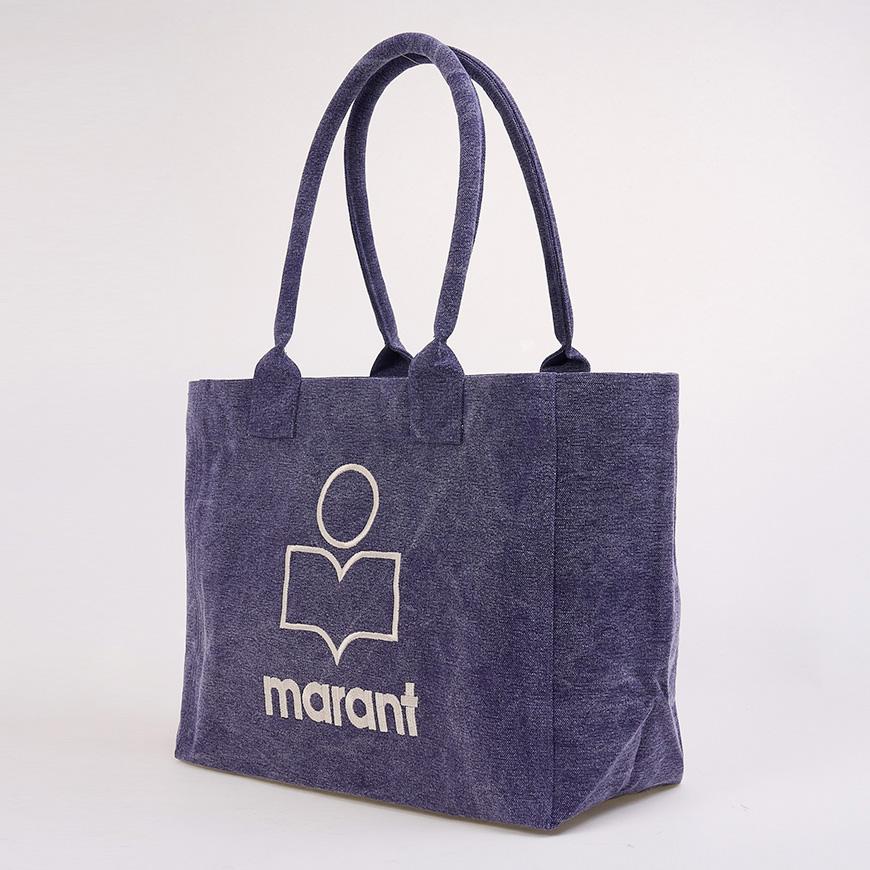 Isabel Marant Yenky Zip Tote Bag Women’s Beige Canvas Leather Trim