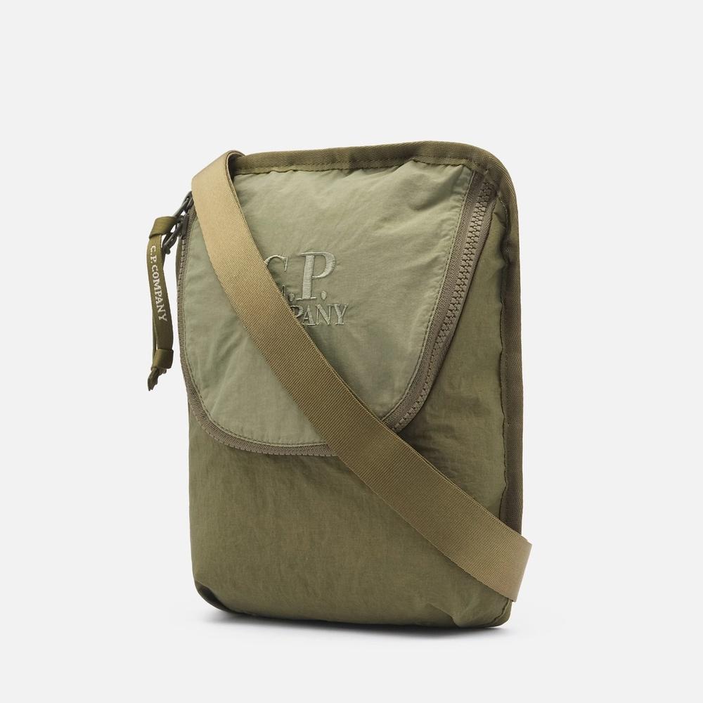 CP Company Logo Embroidered Crossbody Bag