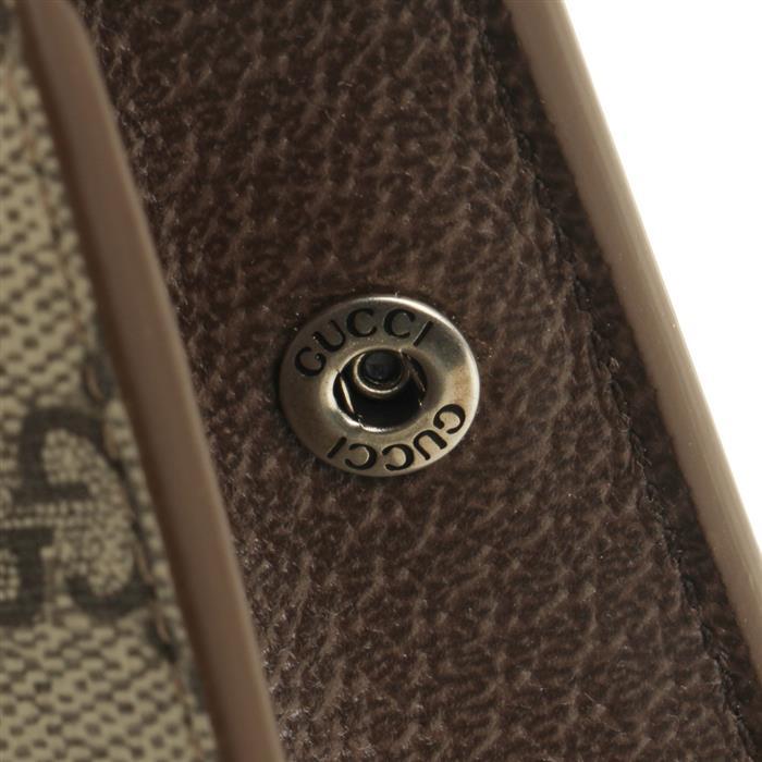 GUCCI GG Detail Canvas Pouch Clutch Bag