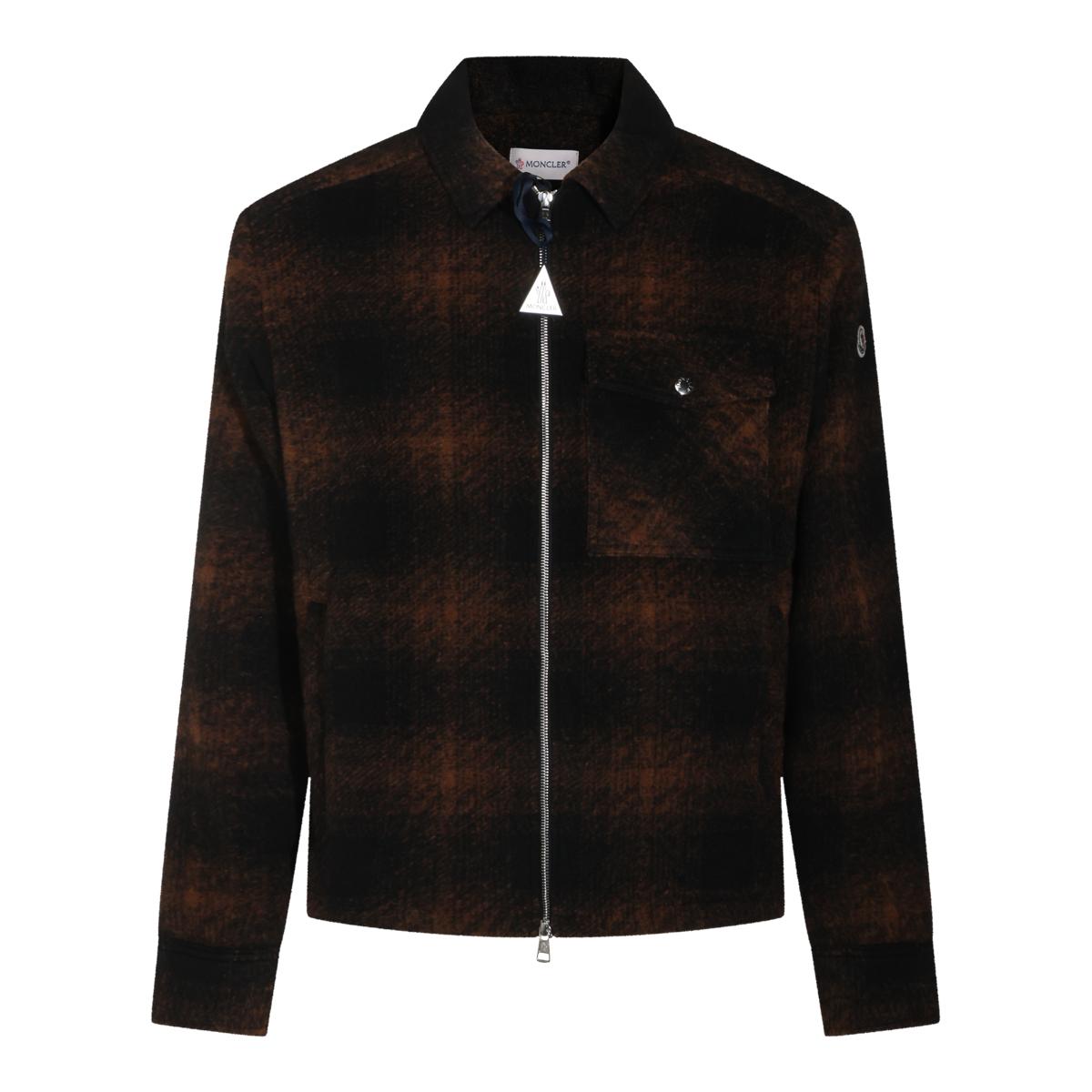Moncler Black Casual Long-Sleeve Shirt