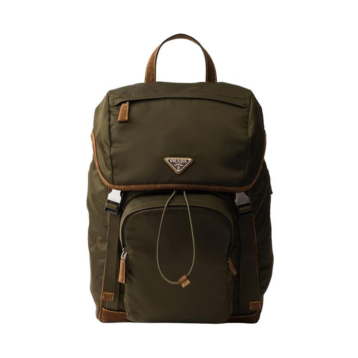 PRADA Men’s Re-Nylon Suede Backpack 2VZ135 384 F041O HBF