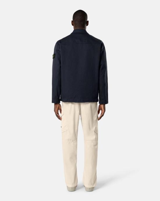STONE ISLAND Long Sleeve Shirt for Men L2S15 1200001 S0404 V002A NAVY DOM