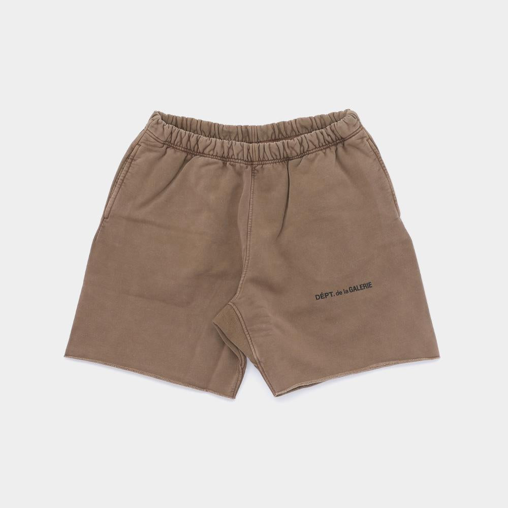 GALLERY DEPT. French Logo Cut-Off Sweat Shorts Men’s Shorts BTM036 WRBR
