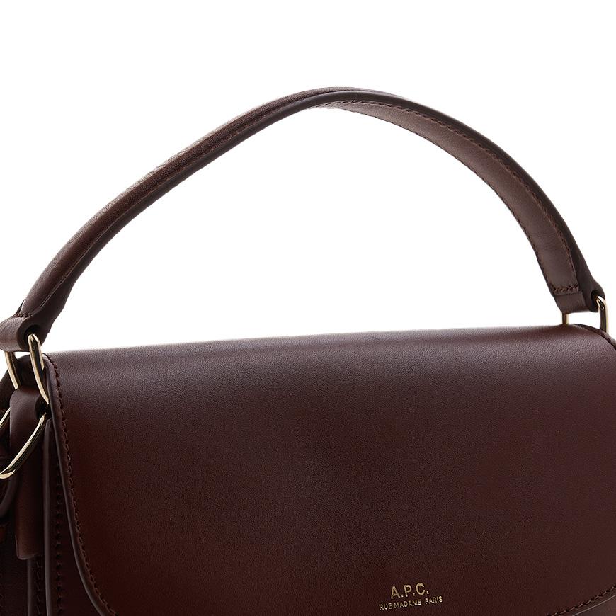 A.P.C. Sara Leather Shoulder Bag for Women