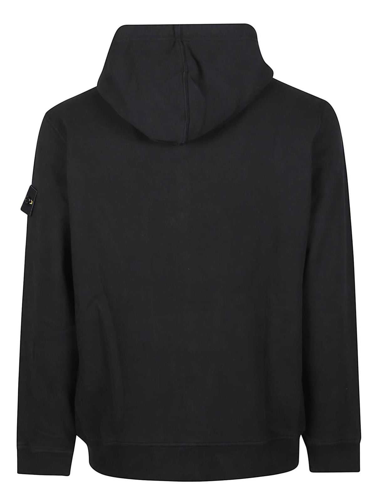 STONE ISLAND Cotton Fleece Pullover Hoodie Men’s Navy